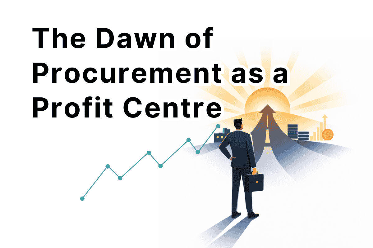 blog image for blog title: The Dawn of Procurement as a Profit Centre