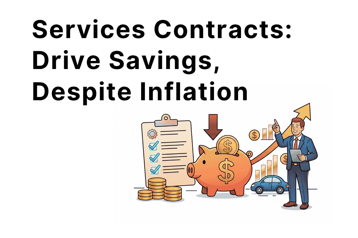 Services Contracts Drive Savings, Despite Inflation
