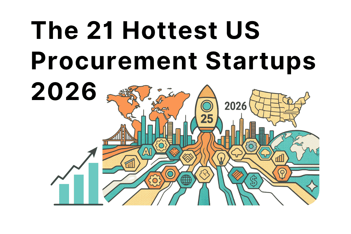 Image for blog title: The 21 Hottest US Procurement Startups 2026